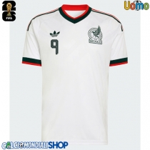 Maglie da calcio Messico Raul Jimenez #9 Seconda Maglia Mondiali 2026  Manica Corta